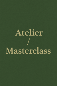 Atelier et masterclass
